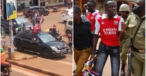 Arsenal 3-2 Man Utd: At least eight Gunners fans arrested in Uganda after celebrations