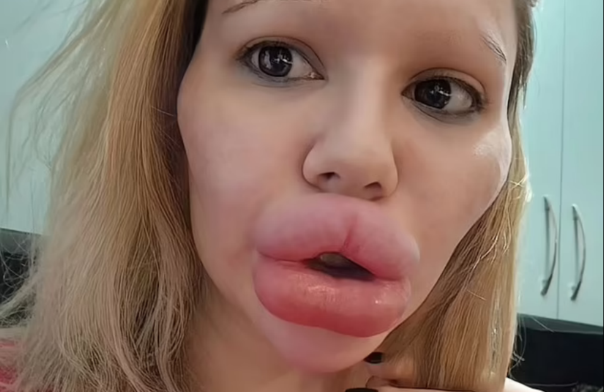 I spent $10,000 to get the world's biggest lips - now I want to set a new record
