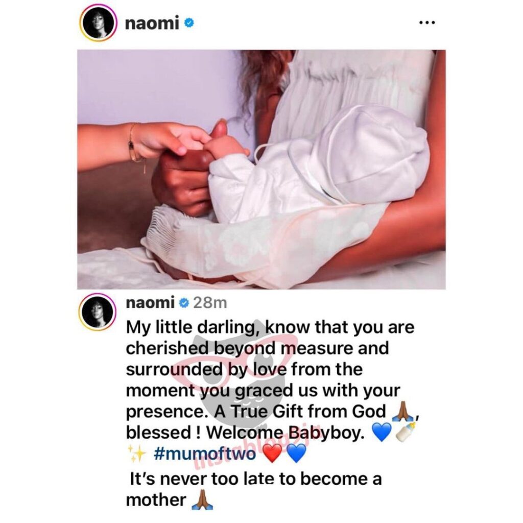 Naomi Campbell Welcomes Her Second Child, a Baby Boy, at 53